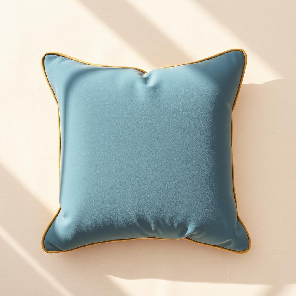 Dusty Blue Velvet Pillow